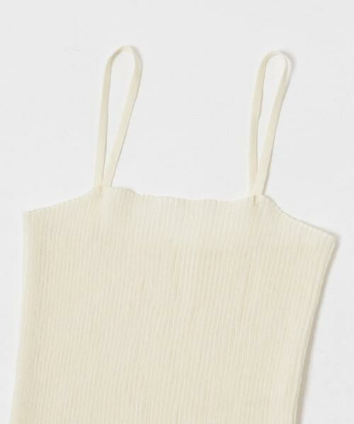 URBAN RESEARCH / アーバンリサーチ キャミソール・チューブトップ | ラミー混リブシアーキャミソール | 詳細22