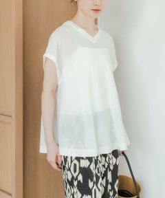 URBAN RESEARCH / アーバンリサーチ ニット・セーター | 『UVカット』2WAYフレンチスリーブニット