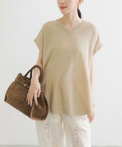 URBAN RESEARCH / アーバンリサーチ ニット・セーター | 『UVカット』2WAYフレンチスリーブニット