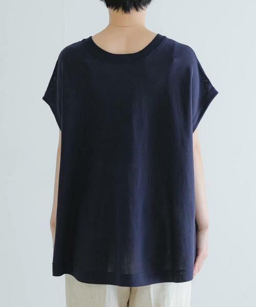 URBAN RESEARCH / アーバンリサーチ ニット・セーター | 『UVカット』2WAYフレンチスリーブニット | 詳細10