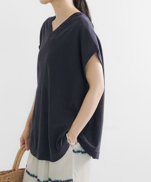 URBAN RESEARCH / アーバンリサーチ ニット・セーター | 『UVカット』2WAYフレンチスリーブニット | 詳細2