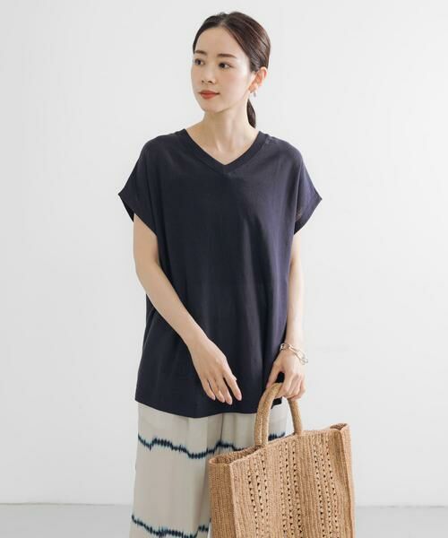 URBAN RESEARCH / アーバンリサーチ ニット・セーター | 『UVカット』2WAYフレンチスリーブニット | 詳細3