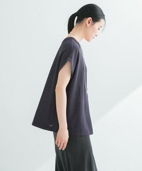 URBAN RESEARCH / アーバンリサーチ ニット・セーター | 『UVカット』2WAYフレンチスリーブニット | 詳細6