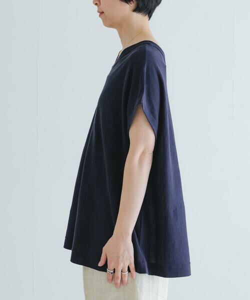 URBAN RESEARCH / アーバンリサーチ ニット・セーター | 『UVカット』2WAYフレンチスリーブニット | 詳細9