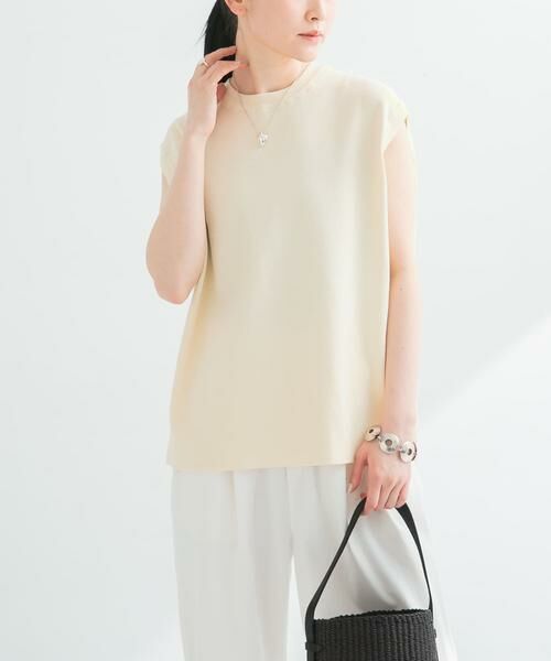 URBAN RESEARCH / アーバンリサーチ ベスト | フレンチスリーブチュニックニット | 詳細1