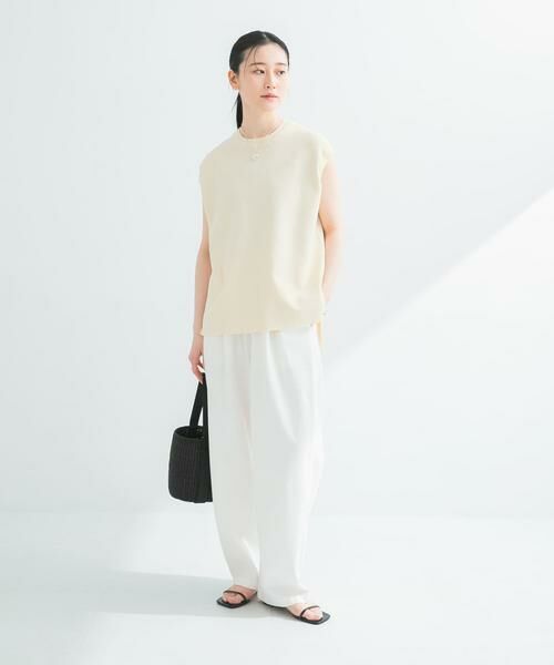 URBAN RESEARCH / アーバンリサーチ ベスト | フレンチスリーブチュニックニット | 詳細5