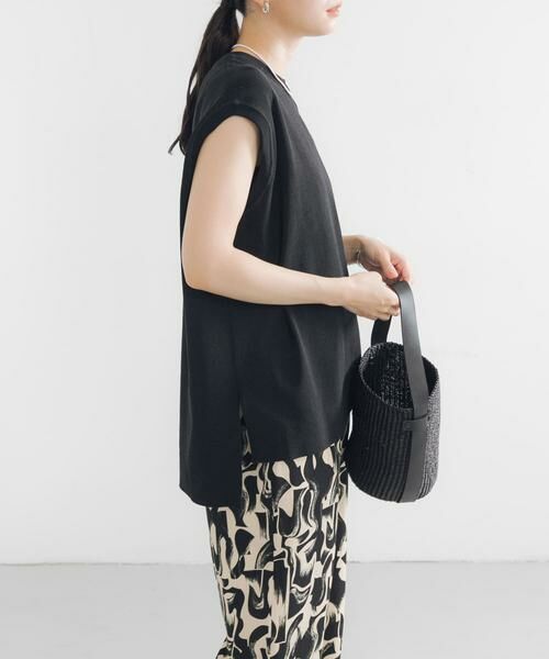 URBAN RESEARCH / アーバンリサーチ ベスト | フレンチスリーブチュニックニット | 詳細11