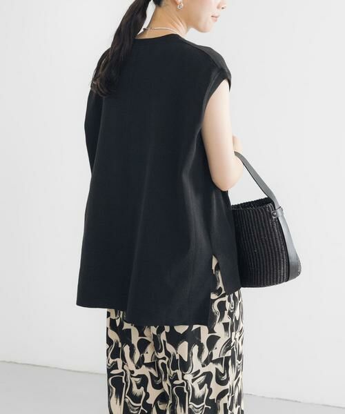 URBAN RESEARCH / アーバンリサーチ ベスト | フレンチスリーブチュニックニット | 詳細12