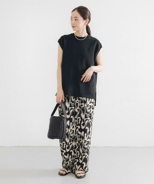 URBAN RESEARCH / アーバンリサーチ ベスト | フレンチスリーブチュニックニット | 詳細14