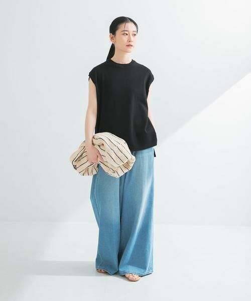 URBAN RESEARCH / アーバンリサーチ ベスト | フレンチスリーブチュニックニット | 詳細16