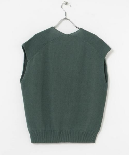 URBAN RESEARCH / アーバンリサーチ ベスト | リネンコットンVネックニットベスト | 詳細11