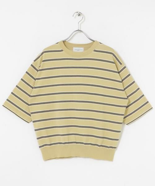 URBAN RESEARCH / アーバンリサーチ Tシャツ | new basic　マルチボーダーニットTシャツ | 詳細11