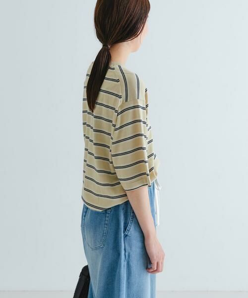 URBAN RESEARCH / アーバンリサーチ Tシャツ | new basic　マルチボーダーニットTシャツ | 詳細2