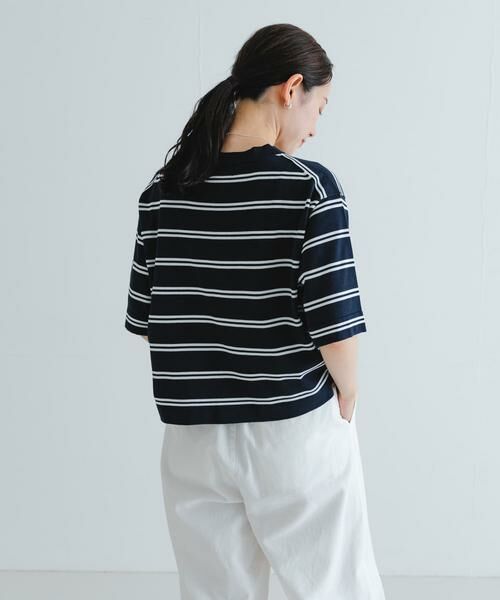 URBAN RESEARCH / アーバンリサーチ Tシャツ | new basic　ハイゲージニットTシャツ | 詳細18