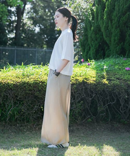 URBAN RESEARCH / アーバンリサーチ Tシャツ | new basic　ハイゲージニットTシャツ | 詳細25