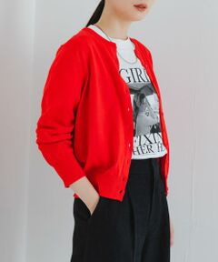 URBAN RESEARCH / アーバンリサーチ カーディガン・ボレロ | new basic　ハイゲージクルーネックニットカーディガン