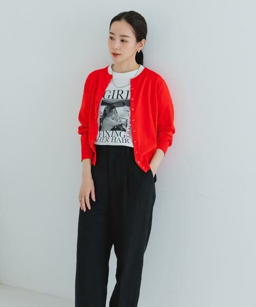 URBAN RESEARCH / アーバンリサーチ カーディガン・ボレロ | new basic　ハイゲージクルーネックニットカーディガン | 詳細3