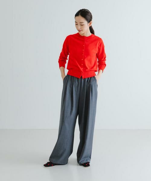 URBAN RESEARCH / アーバンリサーチ カーディガン・ボレロ | new basic　ハイゲージクルーネックニットカーディガン | 詳細7