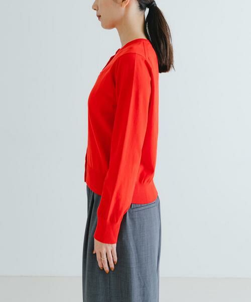 URBAN RESEARCH / アーバンリサーチ カーディガン・ボレロ | new basic　ハイゲージクルーネックニットカーディガン | 詳細9