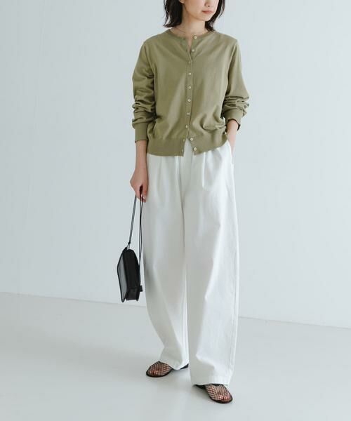 URBAN RESEARCH / アーバンリサーチ カーディガン・ボレロ | new basic　ハイゲージクルーネックニットカーディガン | 詳細19