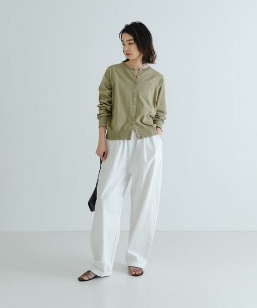 URBAN RESEARCH / アーバンリサーチ カーディガン・ボレロ | new basic　ハイゲージクルーネックニットカーディガン | 詳細20