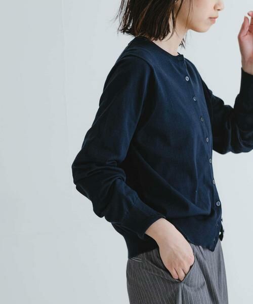URBAN RESEARCH / アーバンリサーチ カーディガン・ボレロ | new basic　ハイゲージクルーネックニットカーディガン | 詳細26