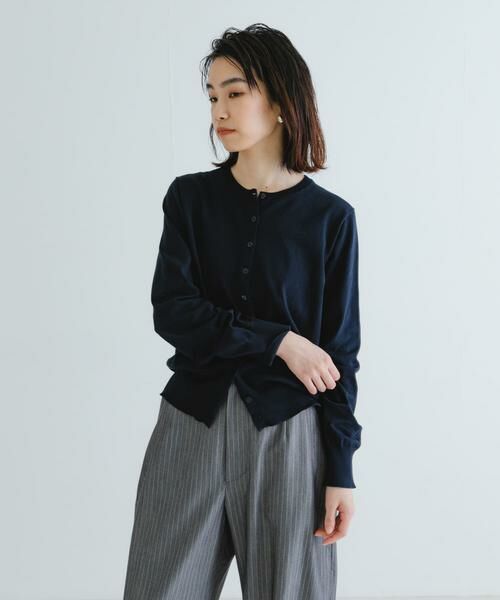 URBAN RESEARCH / アーバンリサーチ カーディガン・ボレロ | new basic　ハイゲージクルーネックニットカーディガン | 詳細27