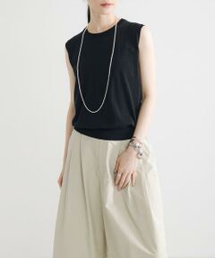 URBAN RESEARCH / アーバンリサーチ タンクトップ | UVカット加工ノースリーブニット