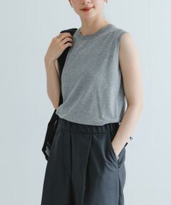URBAN RESEARCH / アーバンリサーチ タンクトップ | UVカット加工ノースリーブニット