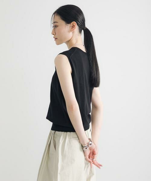 URBAN RESEARCH / アーバンリサーチ タンクトップ | UVカット加工ノースリーブニット | 詳細2