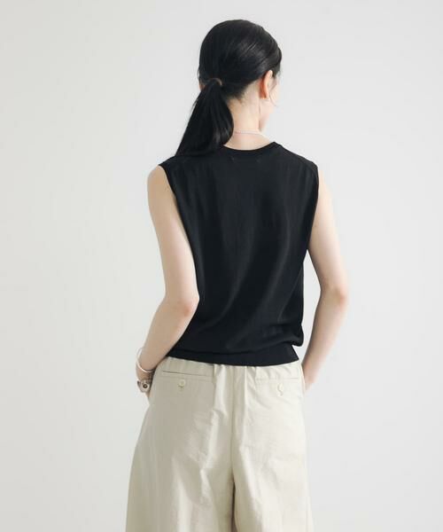 URBAN RESEARCH / アーバンリサーチ タンクトップ | UVカット加工ノースリーブニット | 詳細3