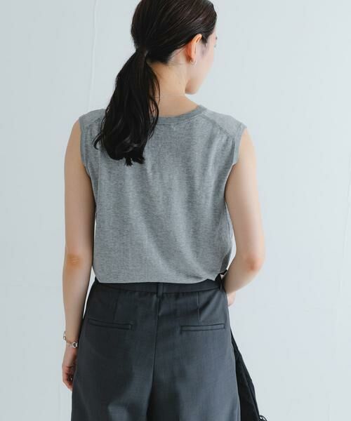 URBAN RESEARCH / アーバンリサーチ タンクトップ | UVカット加工ノースリーブニット | 詳細11