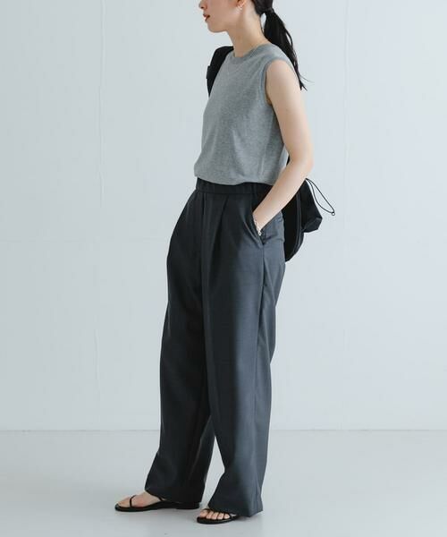 URBAN RESEARCH / アーバンリサーチ タンクトップ | UVカット加工ノースリーブニット | 詳細14