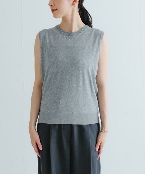 URBAN RESEARCH / アーバンリサーチ タンクトップ | UVカット加工ノースリーブニット | 詳細16