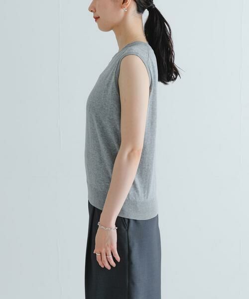 URBAN RESEARCH / アーバンリサーチ タンクトップ | UVカット加工ノースリーブニット | 詳細17