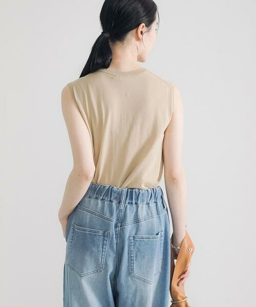URBAN RESEARCH / アーバンリサーチ タンクトップ | UVカット加工ノースリーブニット | 詳細25