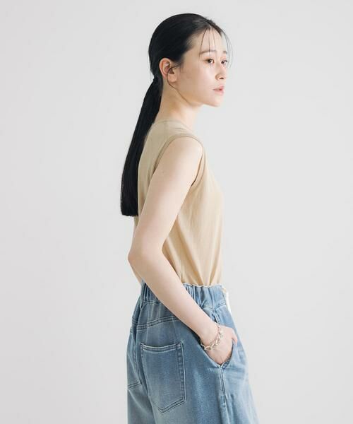 URBAN RESEARCH / アーバンリサーチ タンクトップ | UVカット加工ノースリーブニット | 詳細26