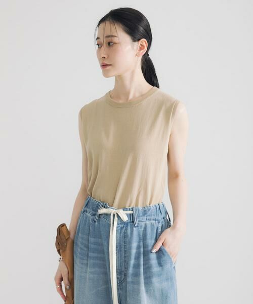 URBAN RESEARCH / アーバンリサーチ タンクトップ | UVカット加工ノースリーブニット | 詳細27