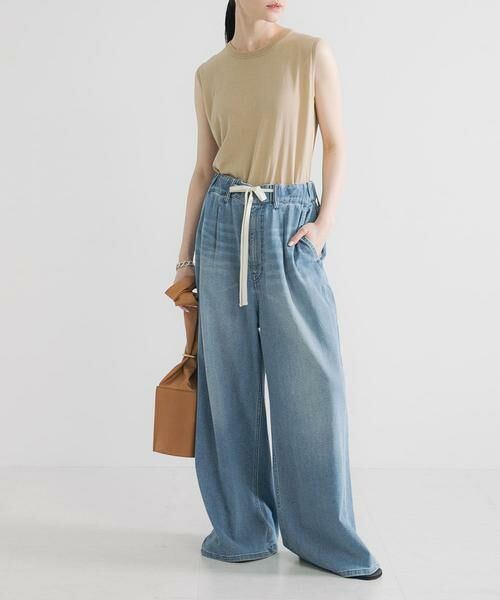 URBAN RESEARCH / アーバンリサーチ タンクトップ | UVカット加工ノースリーブニット | 詳細28