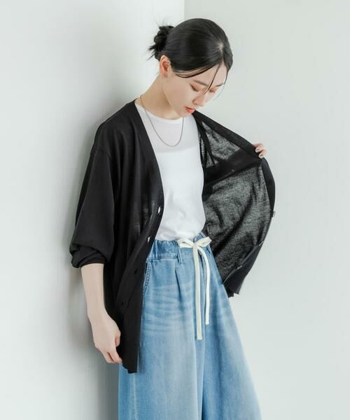 URBAN RESEARCH / アーバンリサーチ カーディガン・ボレロ | UVカット加工カーディガン | 詳細3