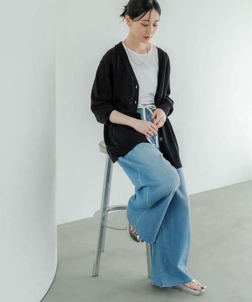 URBAN RESEARCH / アーバンリサーチ カーディガン・ボレロ | UVカット加工カーディガン | 詳細4