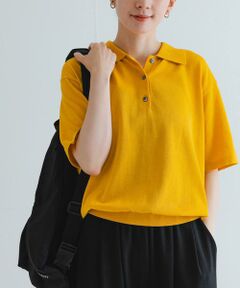 URBAN RESEARCH / アーバンリサーチ ニット・セーター | シャツカラーハーフスリーブニット