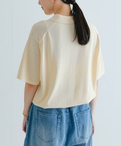 URBAN RESEARCH / アーバンリサーチ ニット・セーター | シャツカラーハーフスリーブニット | 詳細14