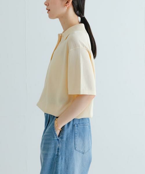 URBAN RESEARCH / アーバンリサーチ ニット・セーター | シャツカラーハーフスリーブニット | 詳細16