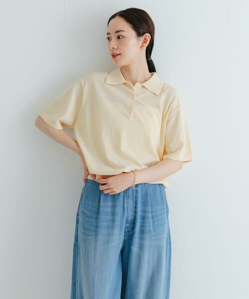 URBAN RESEARCH / アーバンリサーチ ニット・セーター | シャツカラーハーフスリーブニット | 詳細17