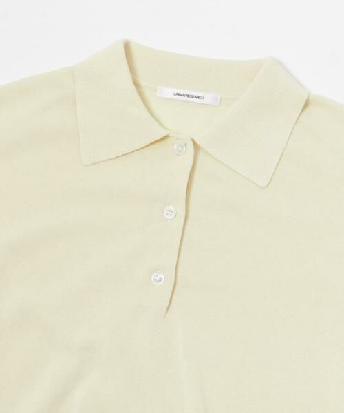 URBAN RESEARCH / アーバンリサーチ ニット・セーター | シャツカラーハーフスリーブニット | 詳細21