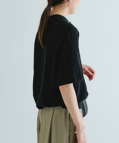 URBAN RESEARCH / アーバンリサーチ ニット・セーター | シャツカラーハーフスリーブニット | 詳細24