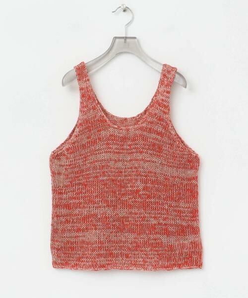 URBAN RESEARCH / アーバンリサーチ ニット・セーター | リネン混ノースリーブニット | 詳細8