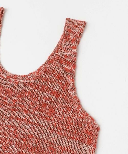 URBAN RESEARCH / アーバンリサーチ ニット・セーター | リネン混ノースリーブニット | 詳細9