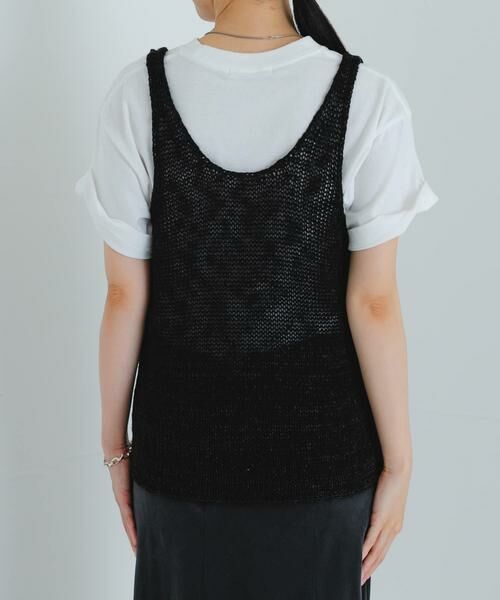 URBAN RESEARCH / アーバンリサーチ ニット・セーター | リネン混ノースリーブニット | 詳細19